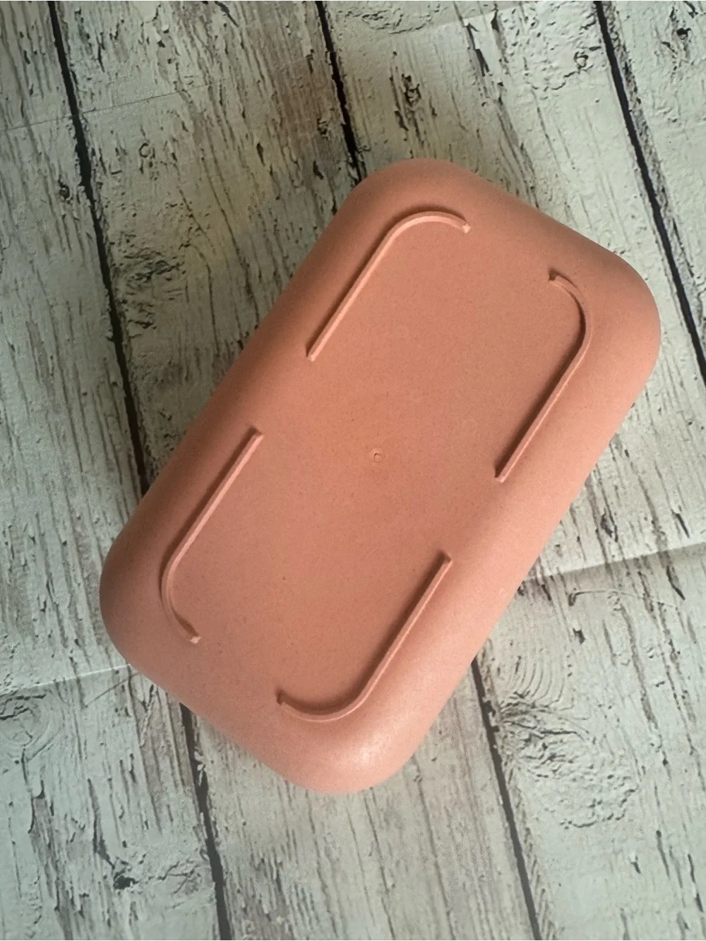 Our Place bento lunchbox set in terracotta pink and cream